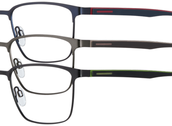 Vistan - 02517 – Noir Mat, Branche Acetate: Noire Sur Vert