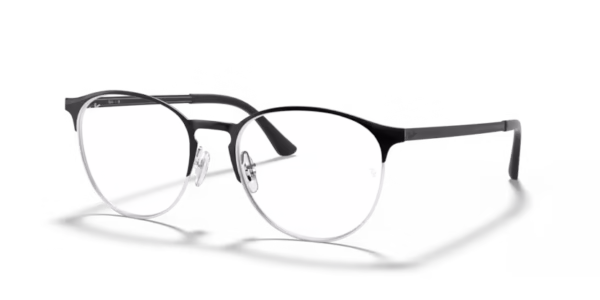 Ray-ban vista - RX6375 – Black On Silver