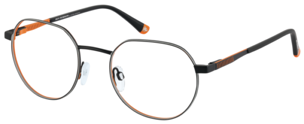 Roy robson - 10109 – 001 Noir Mat Avec Gris Et Orange