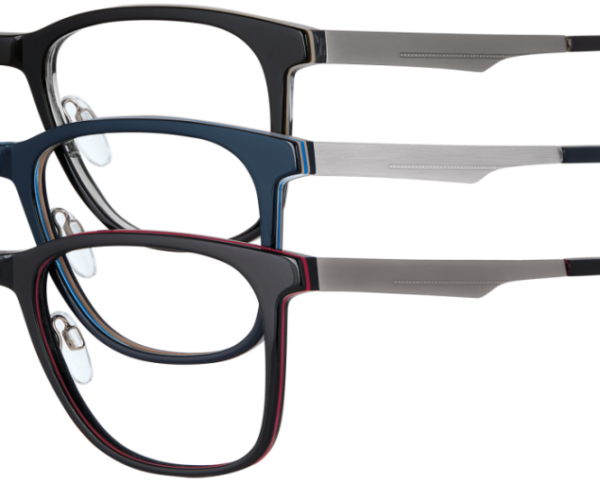 Vistan - 06551 – 003 Noire Sur Rouge Et Noir, Branche Titane: Gun