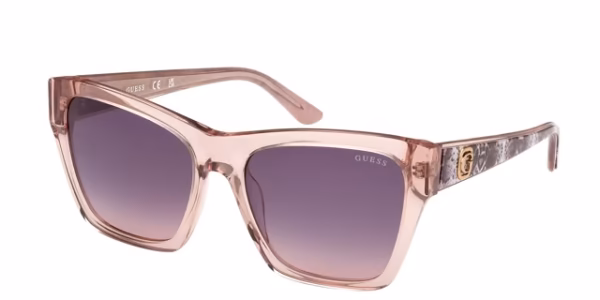 Guess - GU00113 – 57z Shiny Beige / Gradient Or Mirror Violet