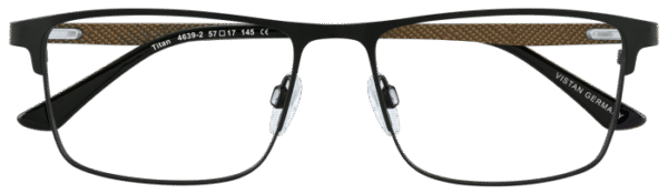 Vistan - 04639 – Noir Mat Sur Gun Fonce, Branche Carbone: Carbone A