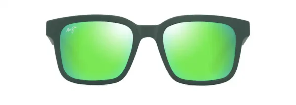 Maui jim - 659 OPIOPIO AF POLA – Matte Green W Greens Grad Int