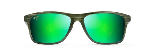 Maui jim - 798 ONSHORE POLA – Olive Stripe Fade #grey