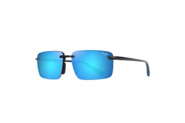 Maui jim - 656 LAULIMA AF POLA – Shiny Black W Blue