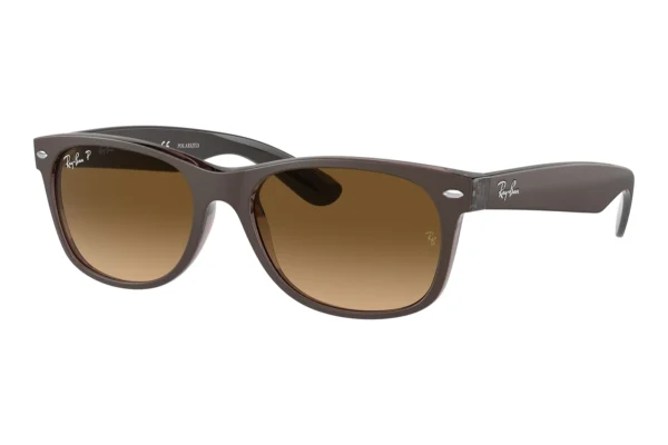 Ray-ban - RB2132 POLA – 6608m2 Matte Brown On Transparent Bro