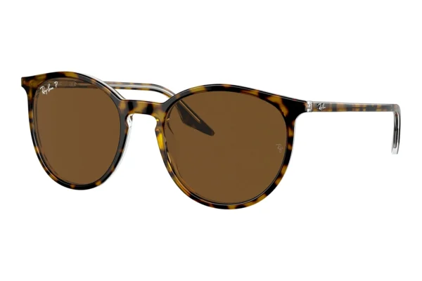 Ray-ban - RB2204 POLA – Havana On Transparent